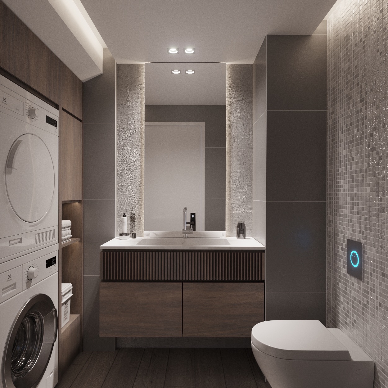 Baño planta baja Apartamento Mar y sol Villas. Thaisvic fuentes